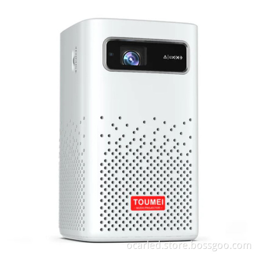 2024 C900s Smart DLP Projector with BT 5.0 Speaker, 1080P, Wireless Mirroring, and Built-in Battery